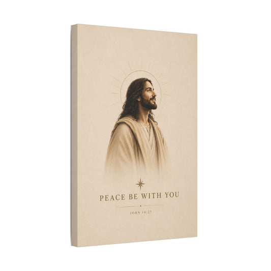 Peace Be With You - Canvas Print