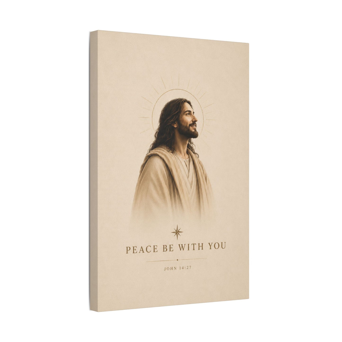Peace Be With You - Canvas Print