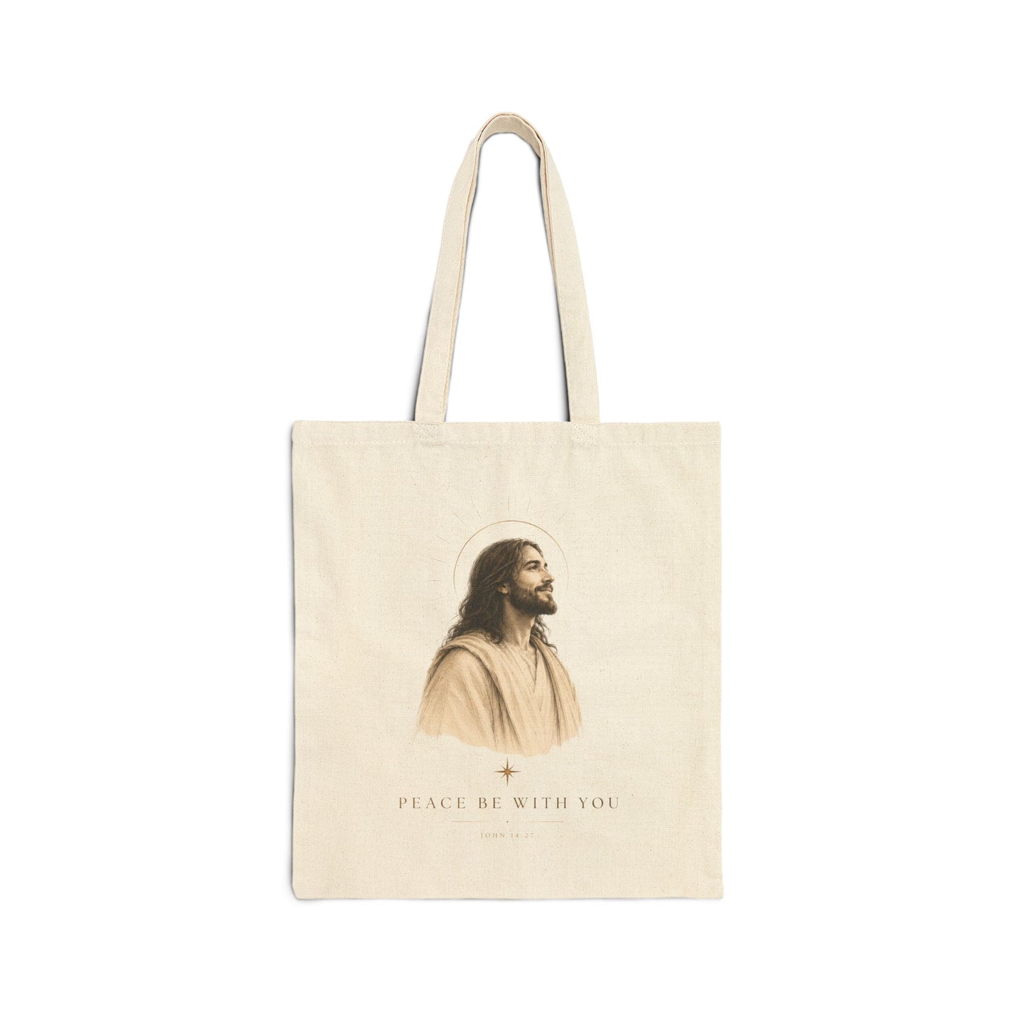 Peace Be With You – Canvas Tote Bag