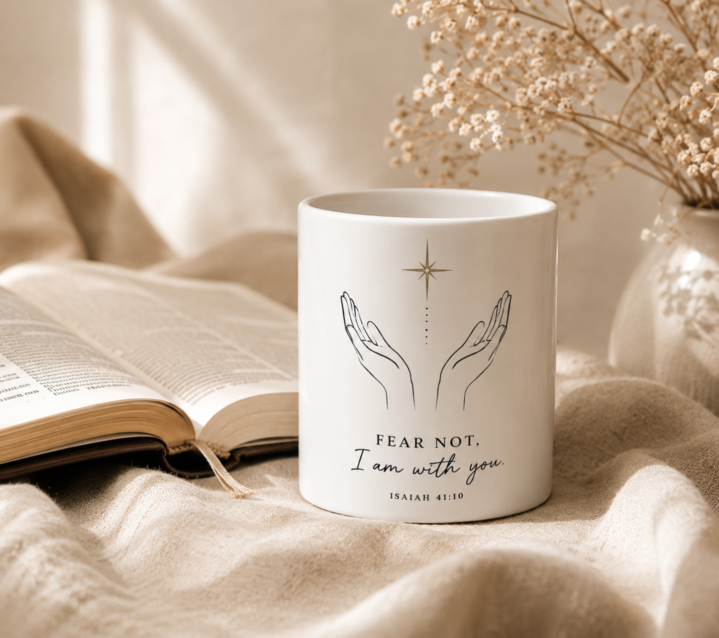 Fear Not I Am With You Mug