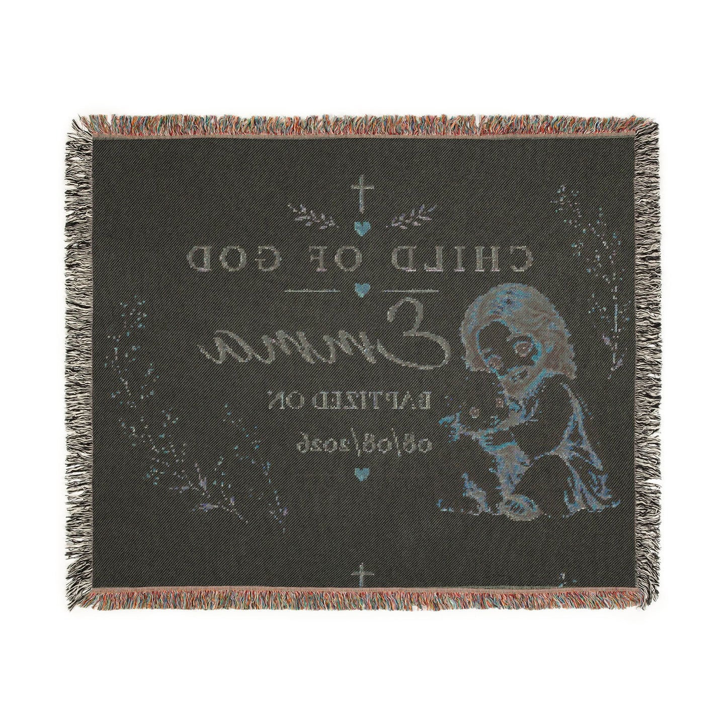 Personalized Baptism Blanket | Child of God | Baptism Keepsake