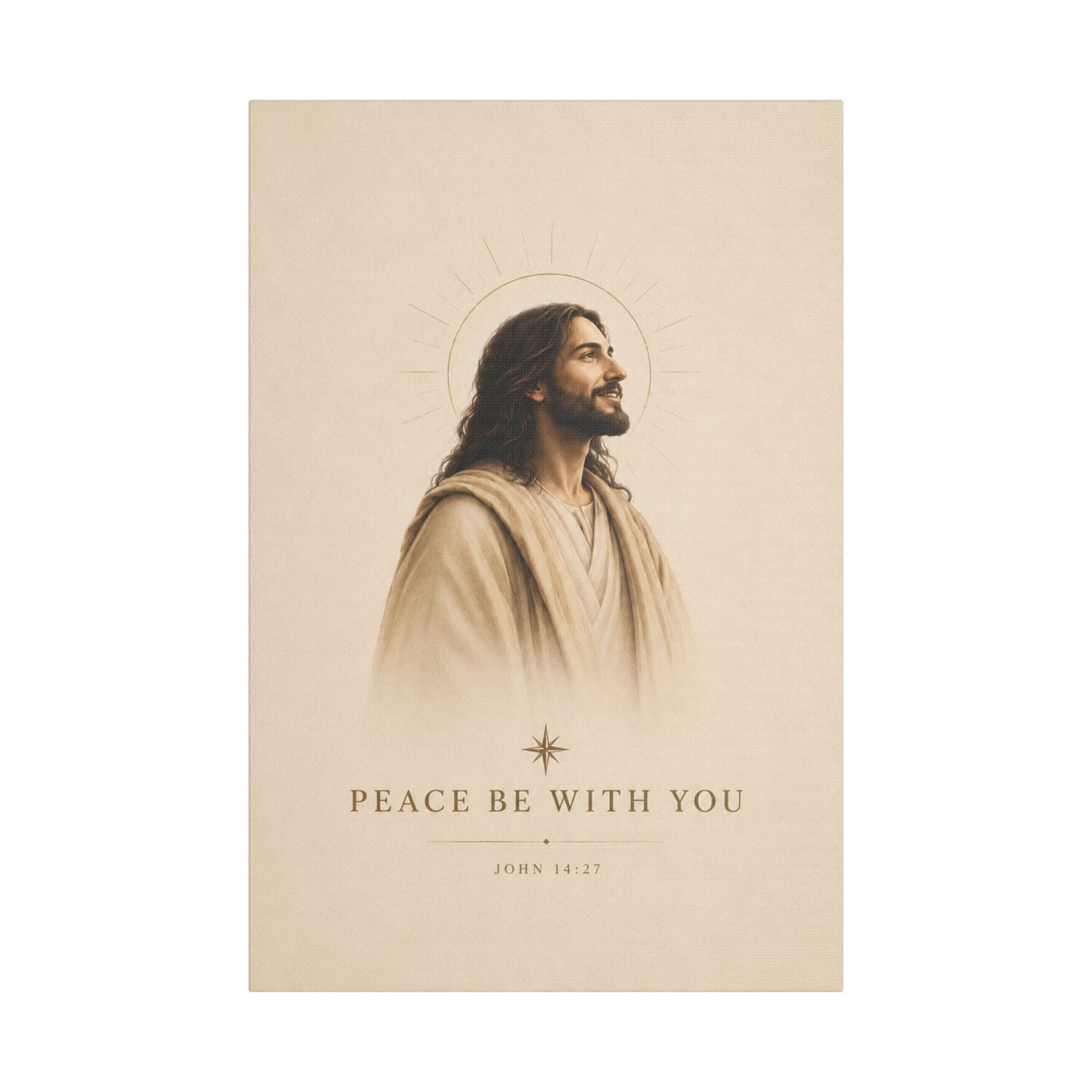 Peace Be With You - Canvas Print